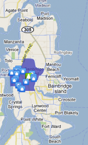 Search for homes on Bainbridge Island by Neighborhood