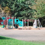 The new play structure at Eagledale Park on Bainbridge Island.